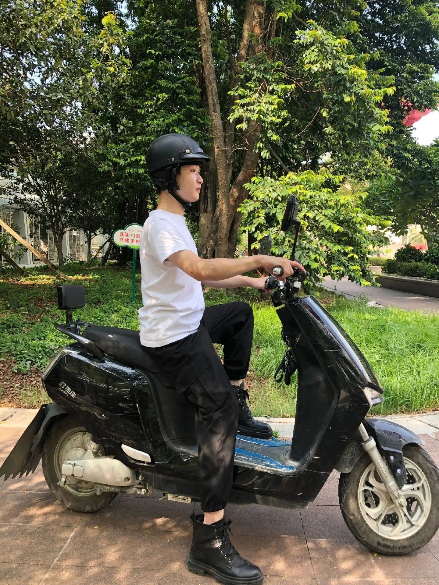 Retro Leather Motorcycle Helmets For Men Women Vintage Moto Half Helmet With Goggles Four Seasons Riding Scooter Capacetes