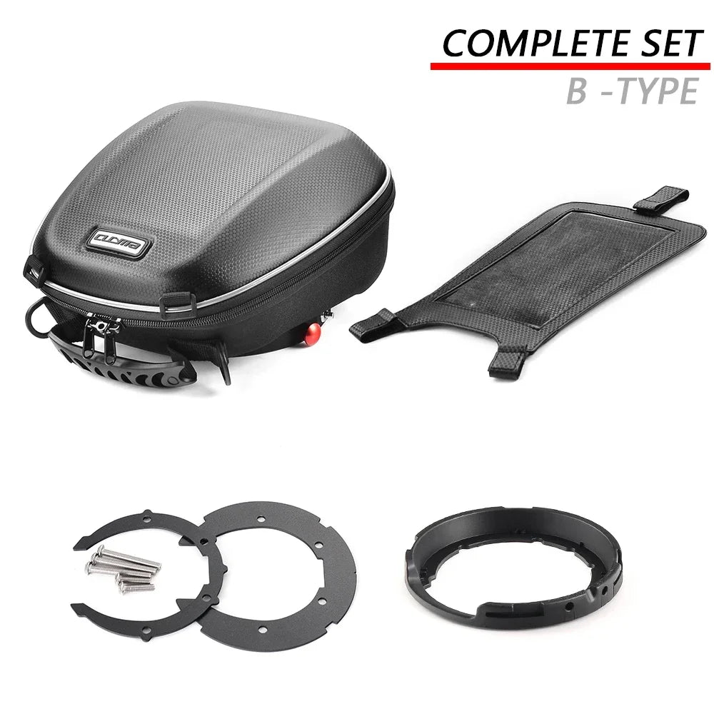 Tank Bag For Street Triple 765 Speed Triple 1050 Daytona 675 Sprint Trident 660 Tiger 1200 900 800 Motorcycle Quick Lock Luggage