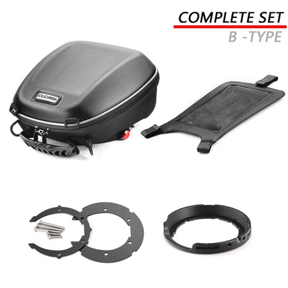 Tank Bag For Street Triple 765 Speed Triple 1050 Daytona 675 Sprint Trident 660 Tiger 1200 900 800 Motorcycle Quick Lock Luggage