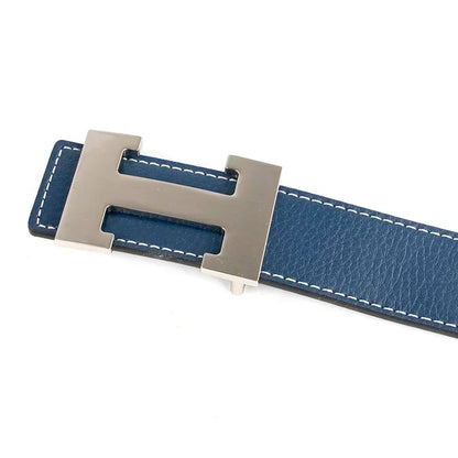 Red Luxury Designer Brand Cowhide H Belt Men High Quality Women Genuine Real Leather Dress Cowhide Strap for Jeans Waistband