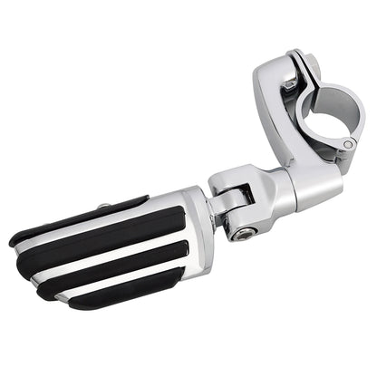 Motorcycles 25-35mm Clamp Engine Guard Highway Foot Pegs For Harley Honda Yamaha Kawasaki Road King Street Glide 3 Davidson Dyna