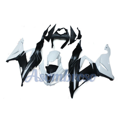 Motorcycle Aftermarket Fairing kit For Ninja ZX6R 2013 2014 2015 2016 2017 2018 ZX 6R 13-18 ZX-6R  white black body cover ZXMT