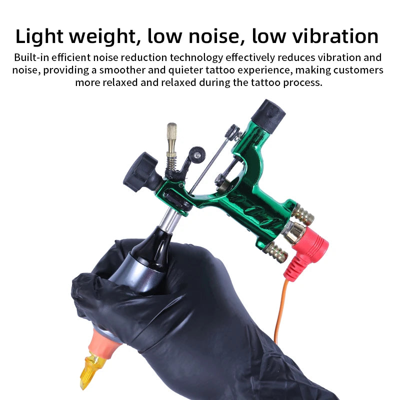 YILONG Rotary Tattoo Machine Tattoo Dragonfly Rotary Tattoo Machine Shader And Liner Tattoo Motor Gun Kits Supply for Artists