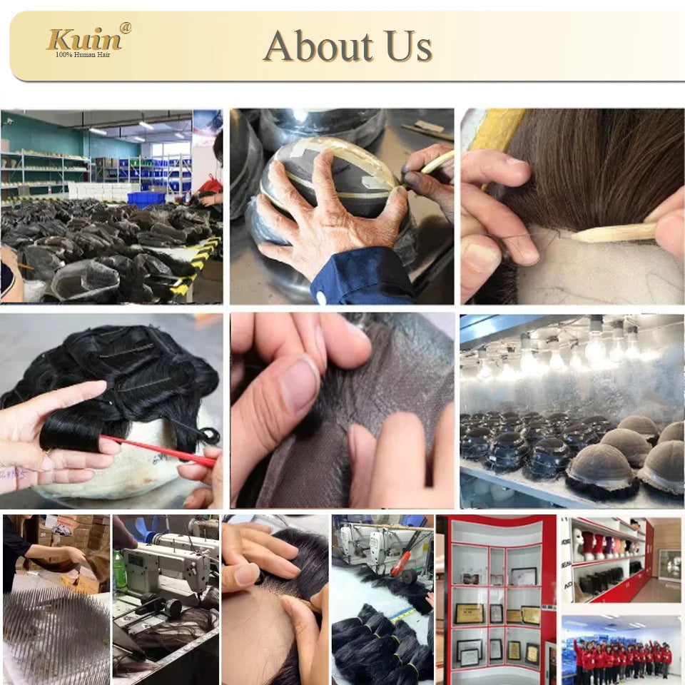 Braiding Toupee For Men Cornrow Braid Full Lace Man WIg Human Hair Braids Male Hair Prosthesis Human Hair Replacement System