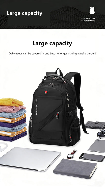 2026 Waterproof 17/20 Inch Laptop Backpack Men Airplane Travel Everyday Backpacks Women Oxford Rucksack Male School Bag Mochila