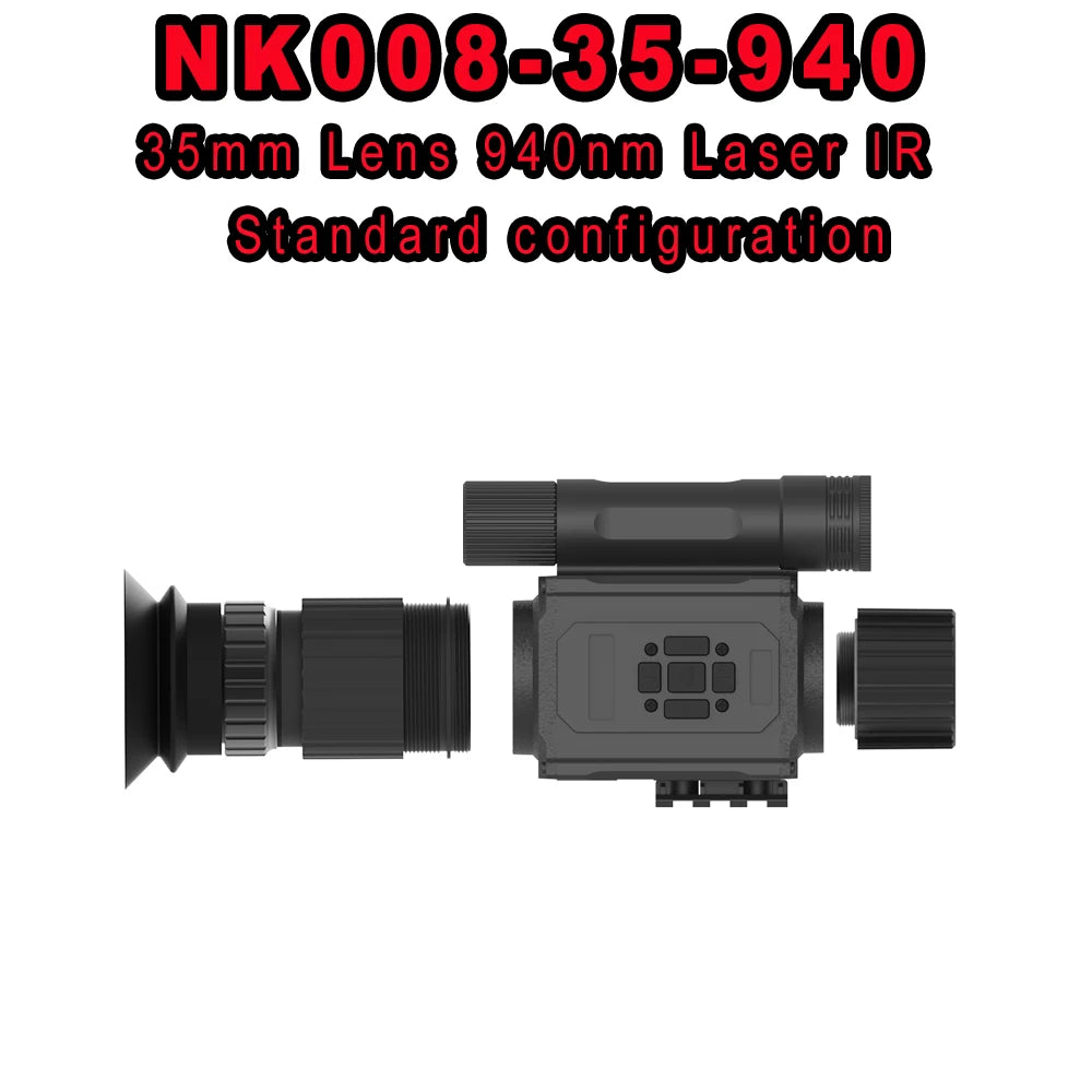Megaorei NK008 940NM Laser IR Monocular Cross-Border Monocular Infrared Night Vision Telescope with Low Light Level & Battrery