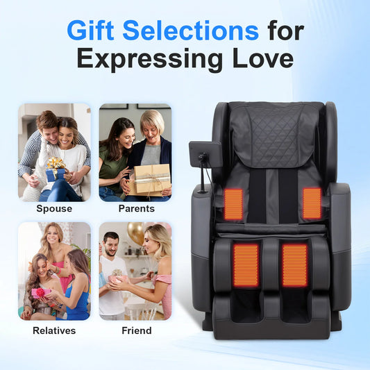 Local Dilivery 3 Year Warranty Massage Chair Electric Recliner Home Airbag Full Body Zero Gravity Heating Knead Massager Sofa