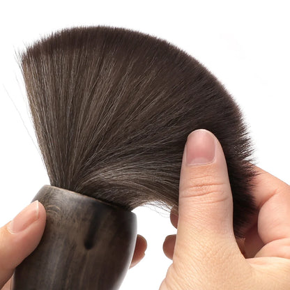 Professional Barber Neck Duster Hair Cutting Brush Soft Bristle Salon Cleaning Brush For Removing Loose Hair