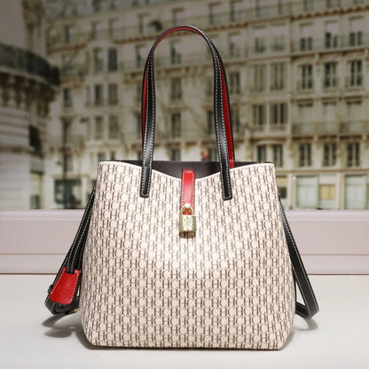 CH Classic Fashion Women's Bucket Bag Good Quality PVC Material Luxury Brand 2025 New Commuter Trend Crossbody Bag