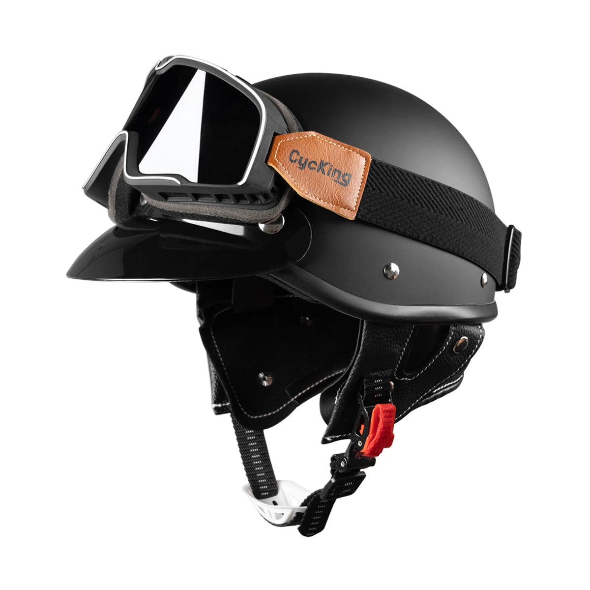Cycking Motorcycle Helmet Four Seasons Riding Half Helmet Men Women Scooter Cute Retro