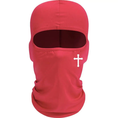 Christian Balaclava Cross Ski Mask Full Face Mask Cover Faith Shiesty Jesus Face Cover Breathable Men Women Sports Motorcycling