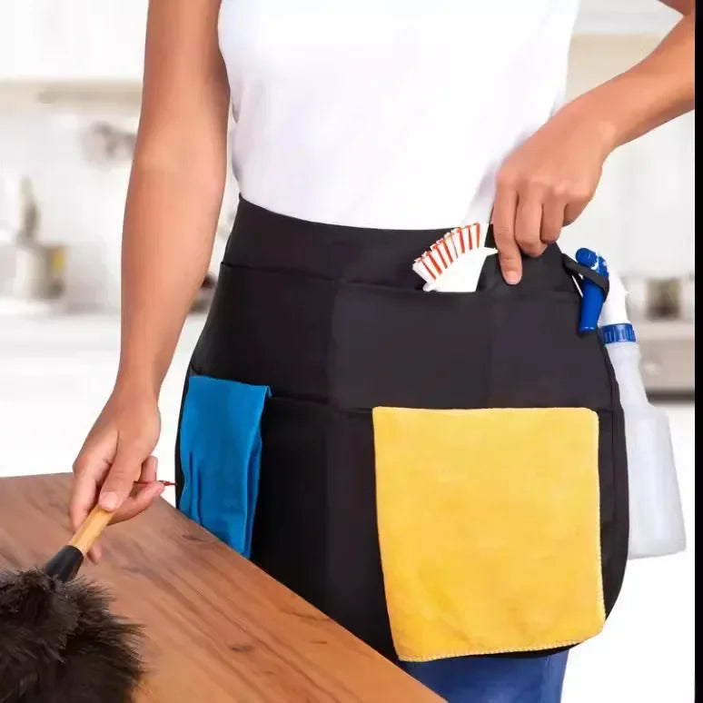 1Pcs New Versatile Waist Apron For Barbers Beauty Experts Car Mechanics Featuring Tool Pouch And Water Resistance