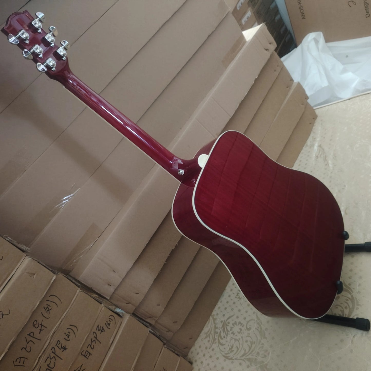 HOT! 41 inch/301EQ/folk guitar/solid spruce top/redwood fingerboard/20 sound columns/hummingbird acoustic electric guitar/