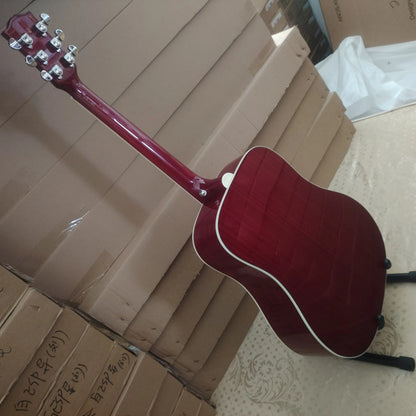 HOT! 41 inch/301EQ/folk guitar/solid spruce top/redwood fingerboard/20 sound columns/hummingbird acoustic electric guitar/
