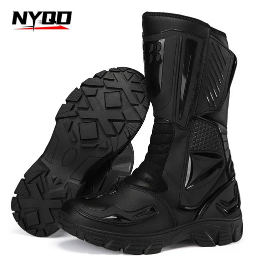 Motorcycle Shoes Riding Rider Motorcycle Boots Racing Travel Equipment Botas Para Moto Botas Moto Motorbike Boots Men