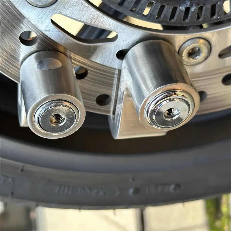 Falante Stainless Steel 304 Material Motorcycle Roulette Lock Bicycle Mountain bike stroller Scooter brake Disc Lock 2032 2034