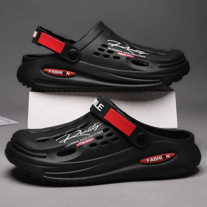 Men's Summer Sandals Non Slip Beach Slippers EVA Design Outdoor Slides Ultralight High Quality Sandals Fashion Garden Shoes