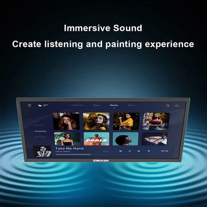 Sibolan 27 inch 2.5K Portable Monitor 165Hz 72% sRGB HDMI USB-C Plug Built-in Mount Laptop Display Extender For Windows Mac
