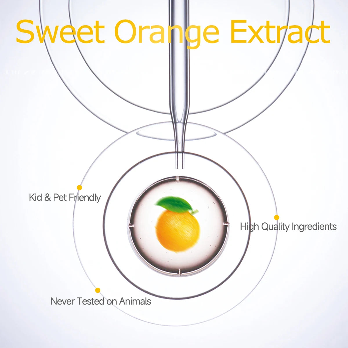 Sweet orange essential oil is used to make aromatherapy, car-mounted, long-lasting fragrance, humidifier，Multifunctional essenti