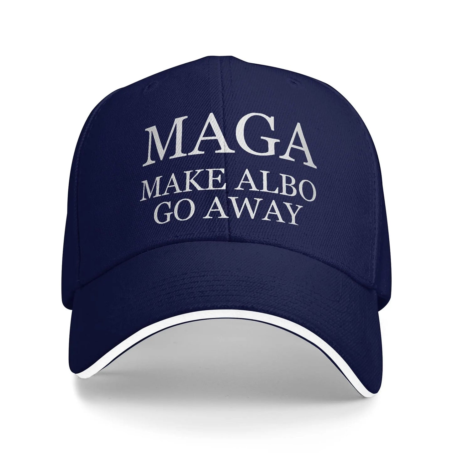 MAGA Make Albo Go Away Sandwich Baseball Caps Casual Polyester Australia Saying Snapback Hat Unisex Outdoor Gift Hats
