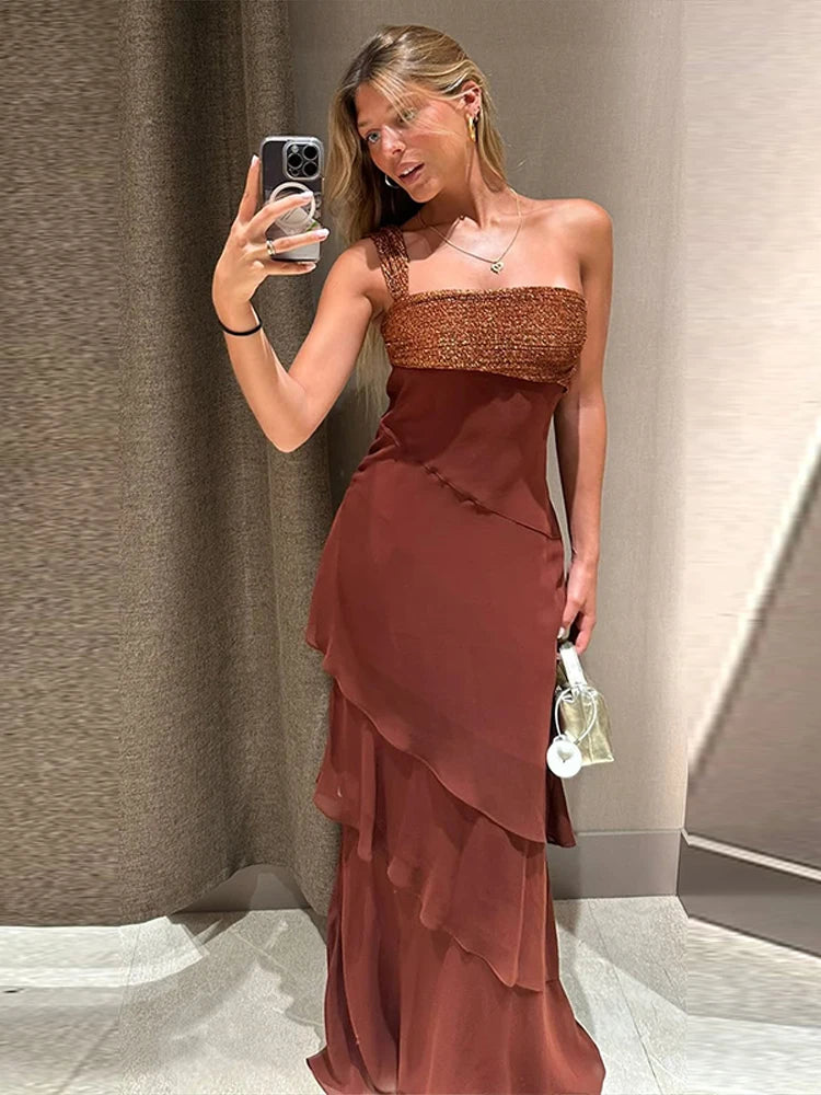 Sexy Leopard Print Women's Summer Dress Y2k Sleeveless Waist Cinching Strap Dresses With Scarf New Casual Beach Party Robe 2026