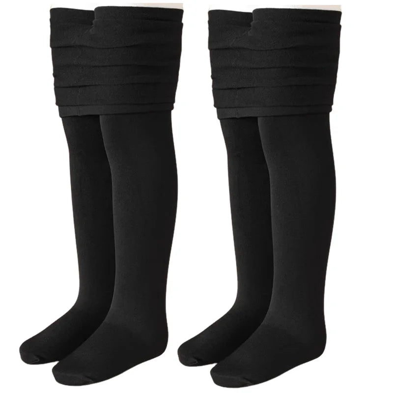 1/2pairs New Colorful Winter Warm Velvet Leggings for Women High Waist Tights Stretchy Leggings Sexy Stockings Fleece Pantyhose