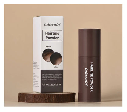 Hairline Shadow Powder Hair Waterproof Hairline Root Cover Up Natural Black Brown Eyebrow Contour Stick Repair Fill in Hair Tool
