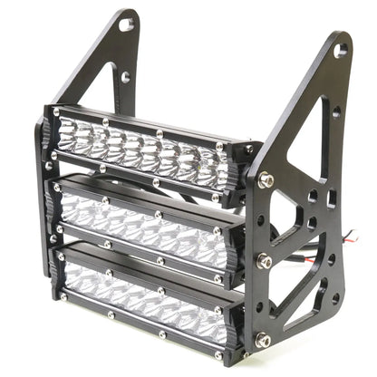 Motorcycle Waterproof LED Light Headlight Kit With Mounting  Brackets Front Fork Light For Honda Grom MSX 125SF Ducati Venom