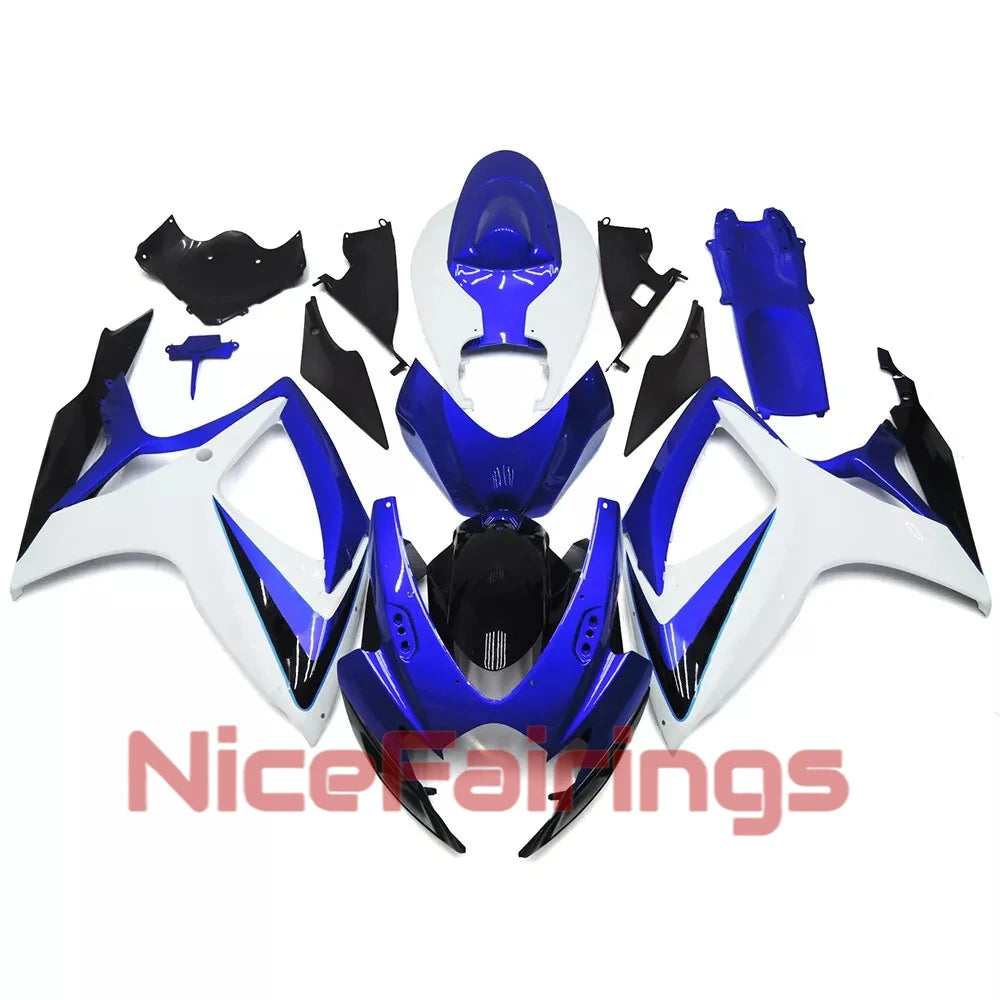 Motorcycle Fairings GSXR600 GSXR750 2006 2007 New Style Prime Injection Fairing Kit for GSXR 600 750 06 07