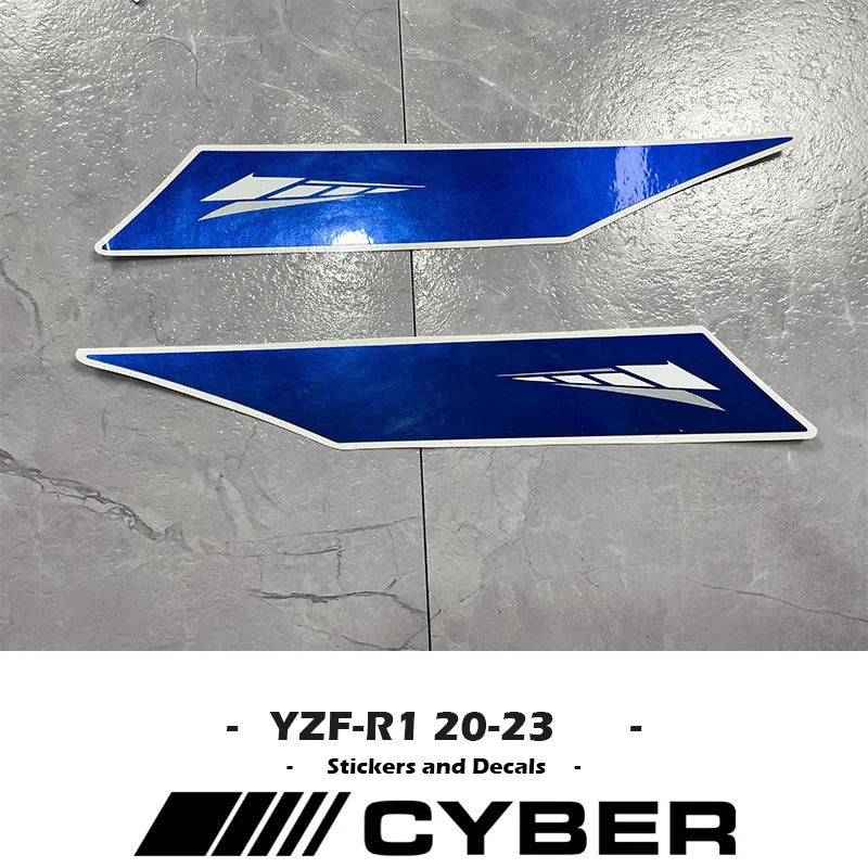 Fairing Shell Sticker Decal Hollow Line Design Front Full Vehicle Sticker All Logos For YAMAHA YZFR1 YZF-1000 R1 2020-2023