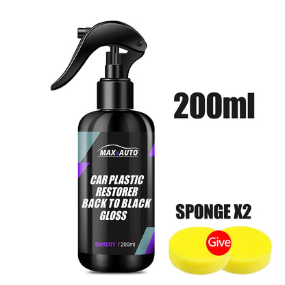 Auto Plastic Restorer Back To Black Gloss Car Cleaning Products Autos Polish And Repair Coating Renovator For Cars Detailing