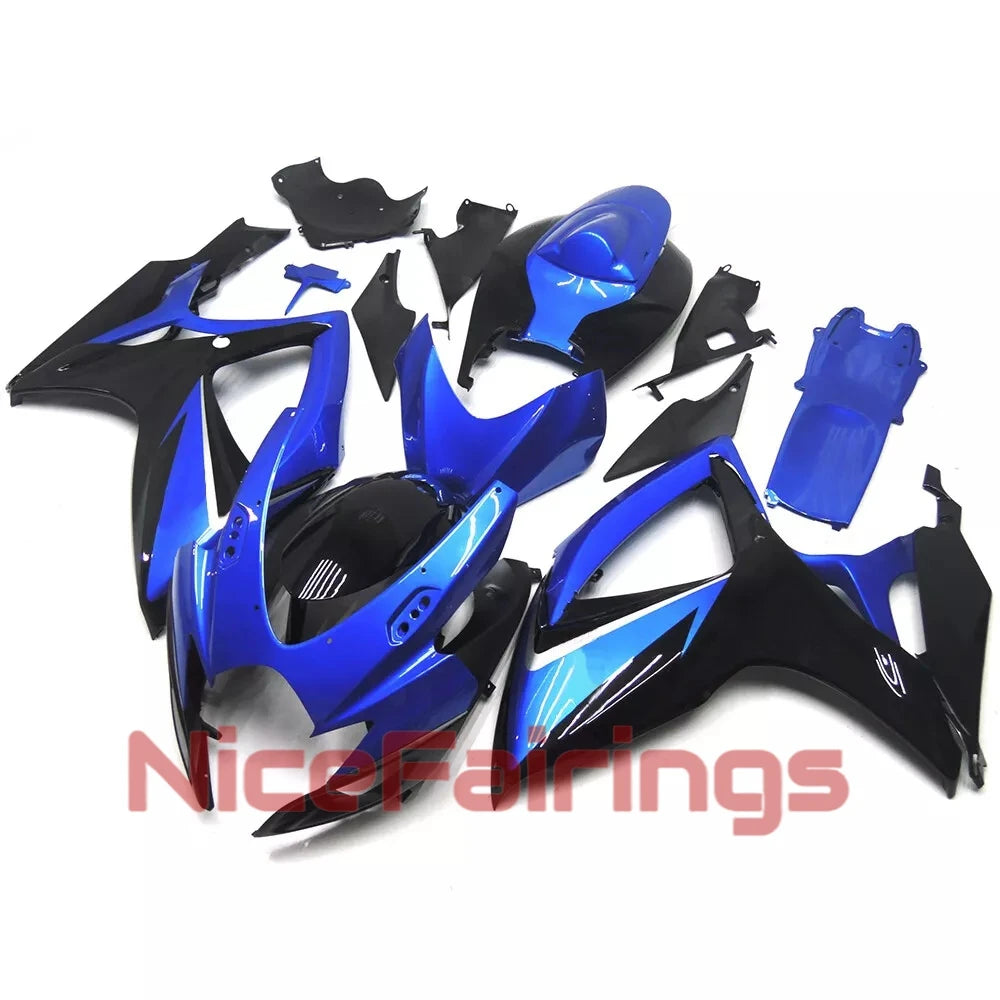 Motorcycle Fairings GSXR600 GSXR750 2006 2007 New Style Prime Injection Fairing Kit for GSXR 600 750 06 07