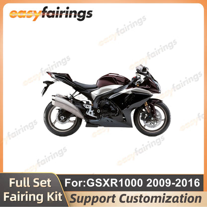 Motorcycle  Kits for SUZUKI GSXR1000 GSX1000R 2009 2010 2011 2012 2013 2014 2015 2016 GSXR 1000 K9 Bodywork full fairing kit