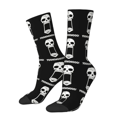 Fashion Men's Socks Harajuku Tony Tony Choppers Sock Luffys Zoros Trafalgar Law Anime Women's Socks Spring Summer Autumn Winter