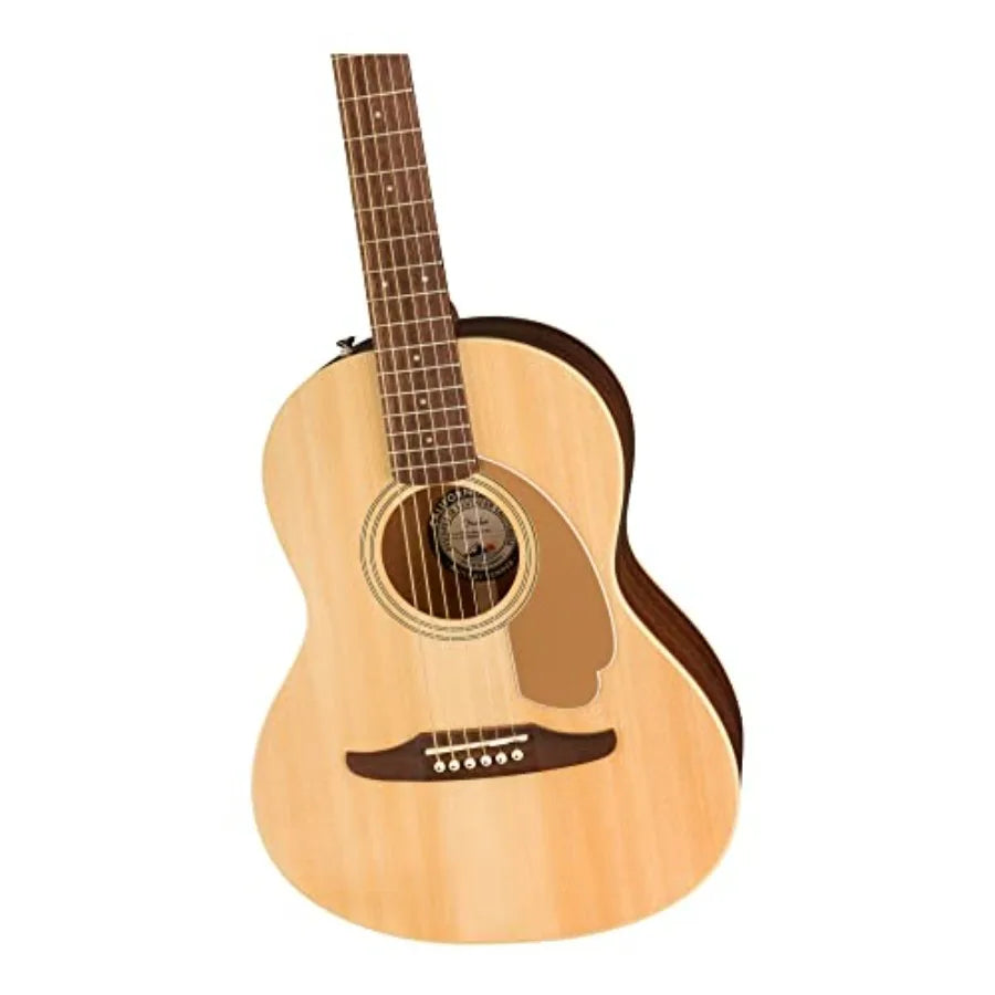Sonoran Mini Acoustic Guitar with 2Year Warranty for Portable Music Enthusiasts Natural Finish Rosewood Fingerboard Includes Du