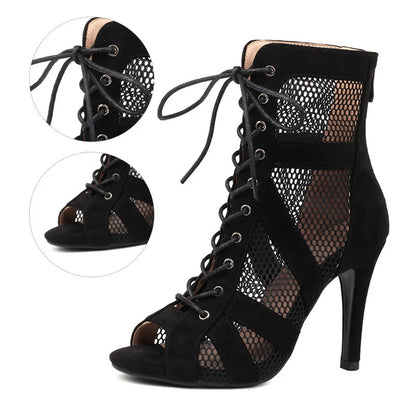 High Heels Ladies' Salsa Dance Latin Pole Dance Short Boots Ladies' Wedding Shoes Women's Dance Shoes Girls' Indoor And Outdoor
