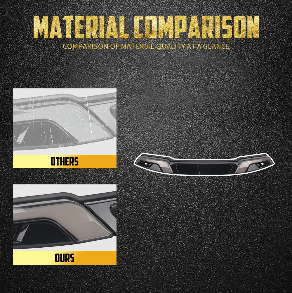 Motorcycle LED Windshield Trim Turn Signal Light For Harley Touring 2014-2025 Electra Street Glide Windscreen Running Side Lamp