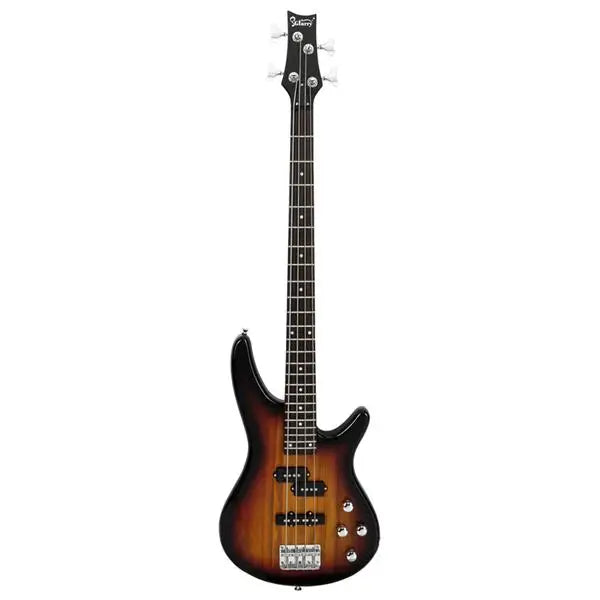 24 Frets Rosewood Fingerboard GIB Electric Bass Guitar Full Size 4 String Sunset Color