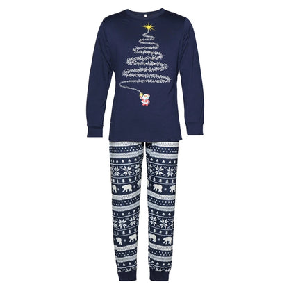 Christmas Family Matching Pajamas Set Firework Print Mom Dad Kids Home Clothes Warm Soft Sleepwear Baby&Dog Romper Pjs Xmas Look