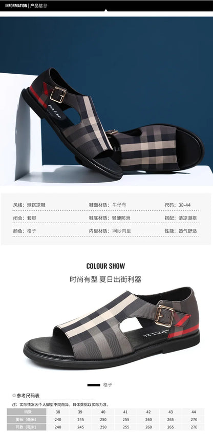 Men's Sandals Summer Sandals Men's Non-slip Shoes Unisex Bathroom Slippers Comfortable Slippers Men's Beach Flip Flops Size38-48