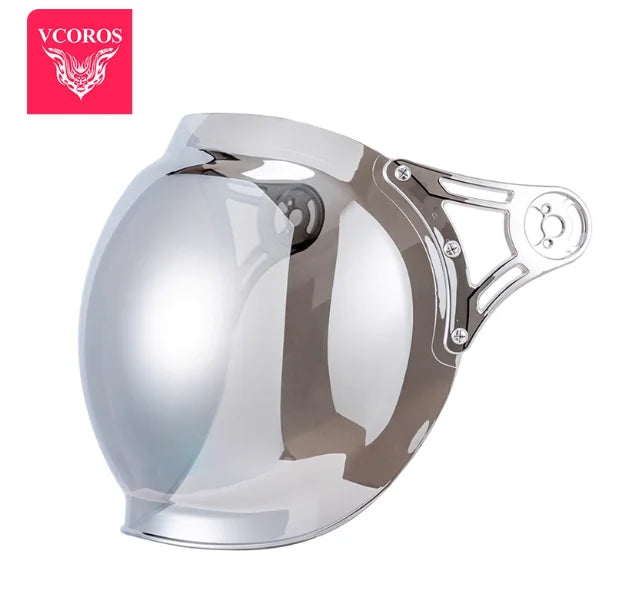 VCOROS Carbon fiber Retro Motorcycle Helmet Half Open face helmet fiberglass Cascos para motos DOT Certification