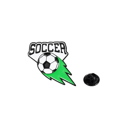 Sports Decoration Brooch Compact 2026  Souvenir Soccer Commemorative Brooch Delicate North America Football Pin