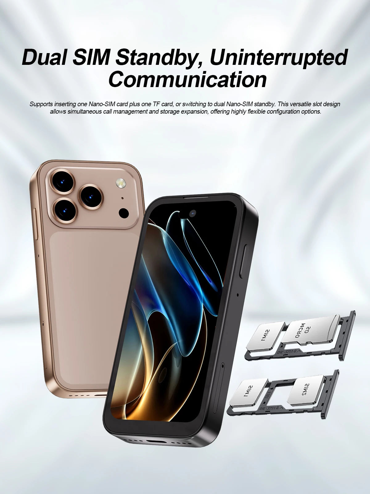 SERVO 17 PRO MAX mini Smartphone 3.75" Fullview Display 3G WCDMA Dual SIM Card GPS Face Unlock Android Small Smart Mobile Phones