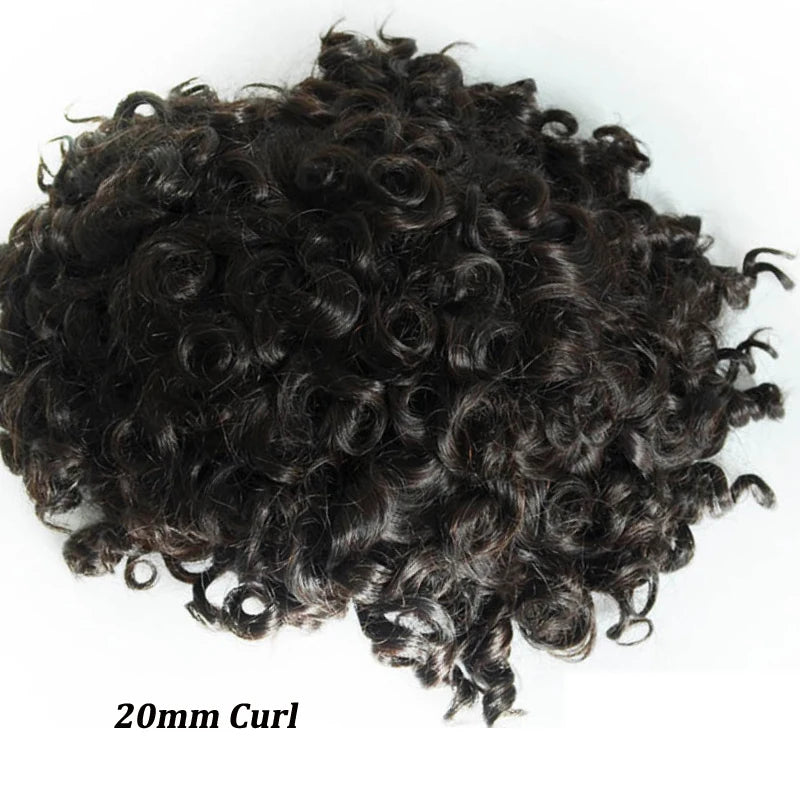 Dreadlocks Man Hair Prosthesis Mono NPU Men Toupee Human Hair Wigs Indian Human Hair System Unit Natural Color 7inche Dreadlocks