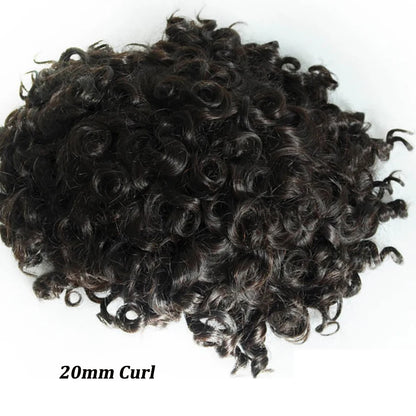 Dreadlocks Man Hair Prosthesis Mono NPU Men Toupee Human Hair Wigs Indian Human Hair System Unit Natural Color 7inche Dreadlocks