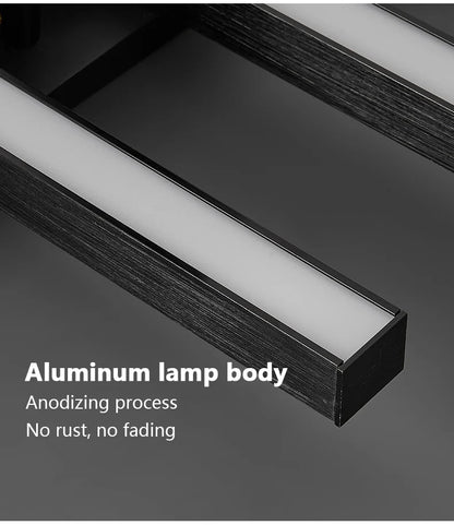 Modern Minimalist Living Room Ceiling Lights Bedroom Long Line lamps LED Chandelier Hall Bedroom Indoor Lighting Decoration