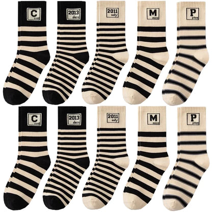 10 Pairs Boys Cartoon Duck Socks Children Baby Toddler Sport Socks School Student Spring Autumn Soft Kids Fashion Mid Tube Socks