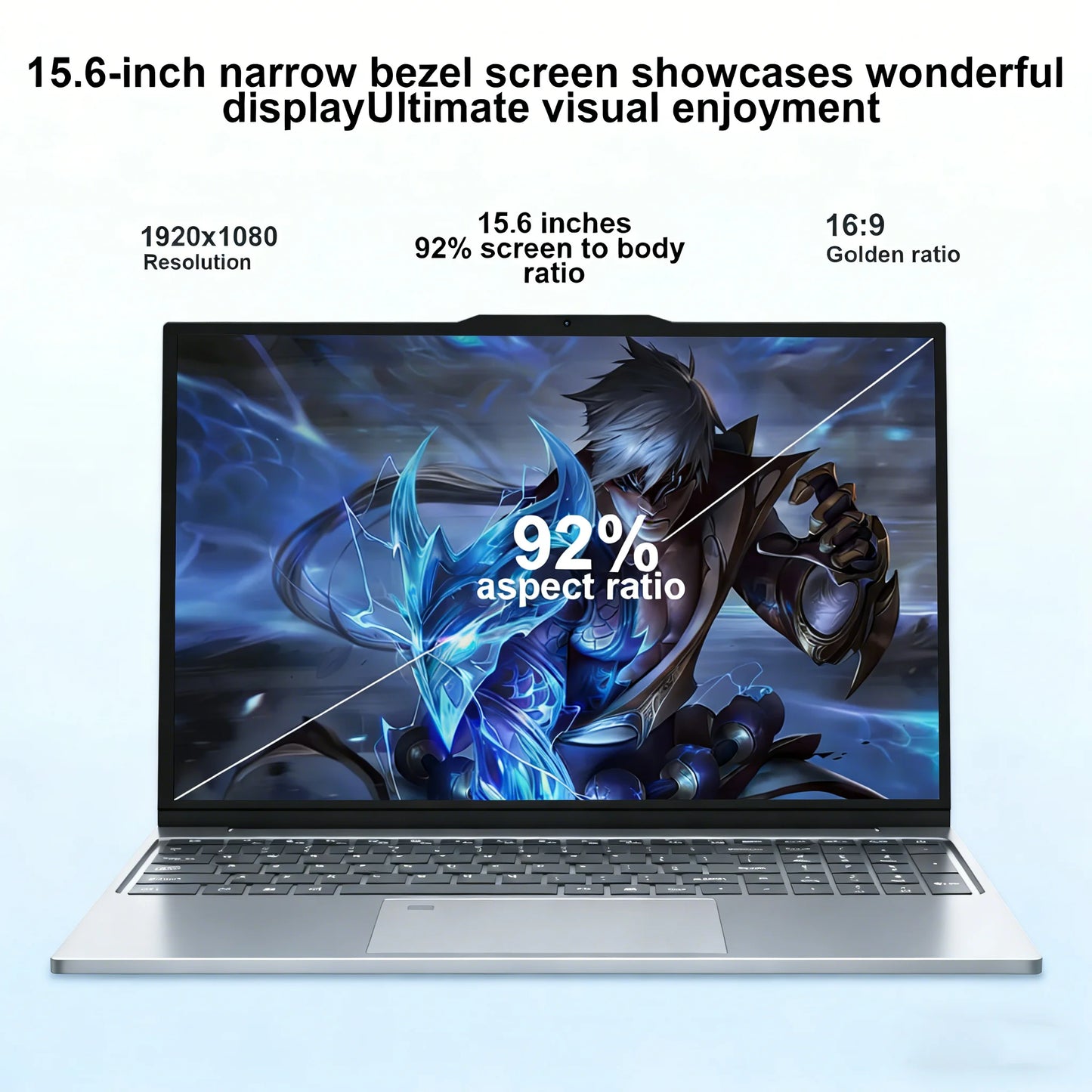 NEW 15.6" Windows 11 Pro Laptops Intel Core i9-10980HK 16GB RAM 1TB SSD Office Gamer Study notebook Computer PC