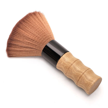 Professional Barber Duster Neck Face Brushes Hair Clean Soft Black Hairbrush Salon Cutting Hairdressing Styling Make Tools