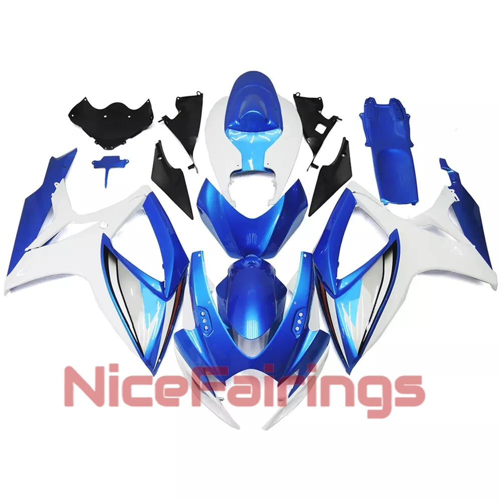 Motorcycle Fairings GSXR600 GSXR750 2006 2007 New Style Prime Injection Fairing Kit for GSXR 600 750 06 07